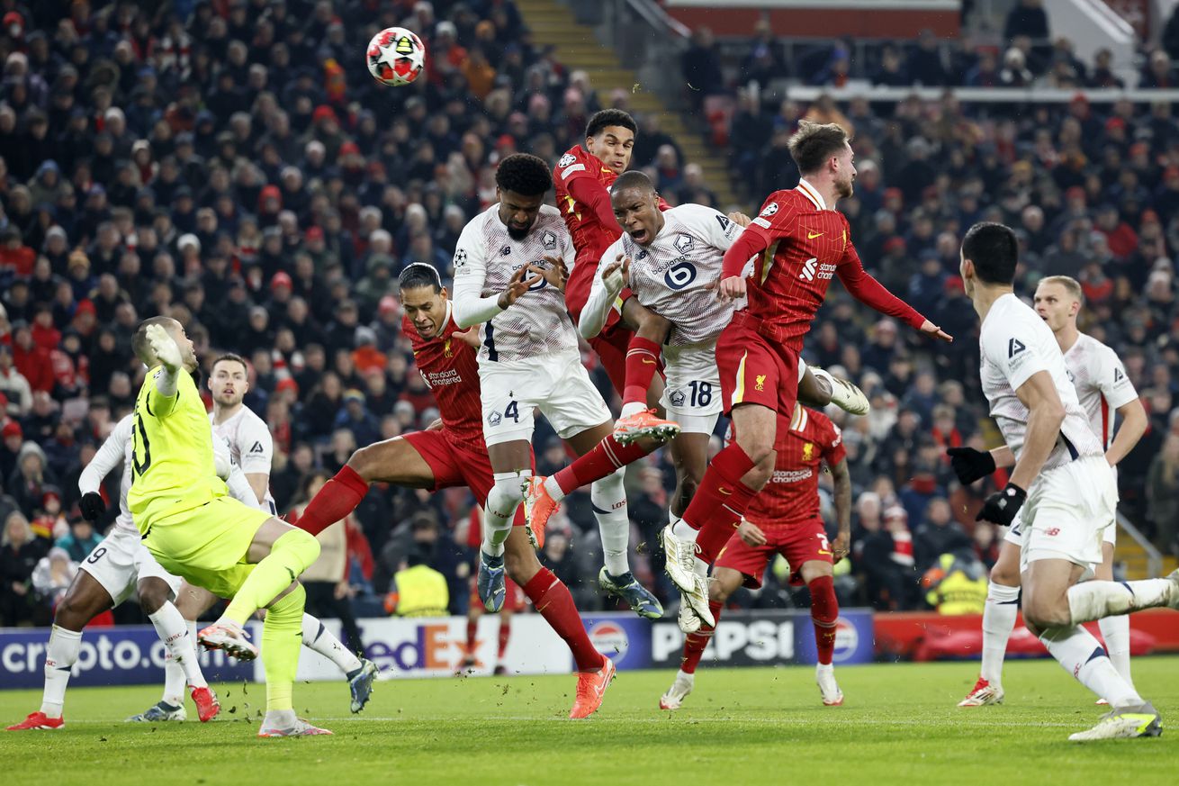 Liverpool FC v LOSC Lille - UEFA Champions League 2024/25 League Phase MD7