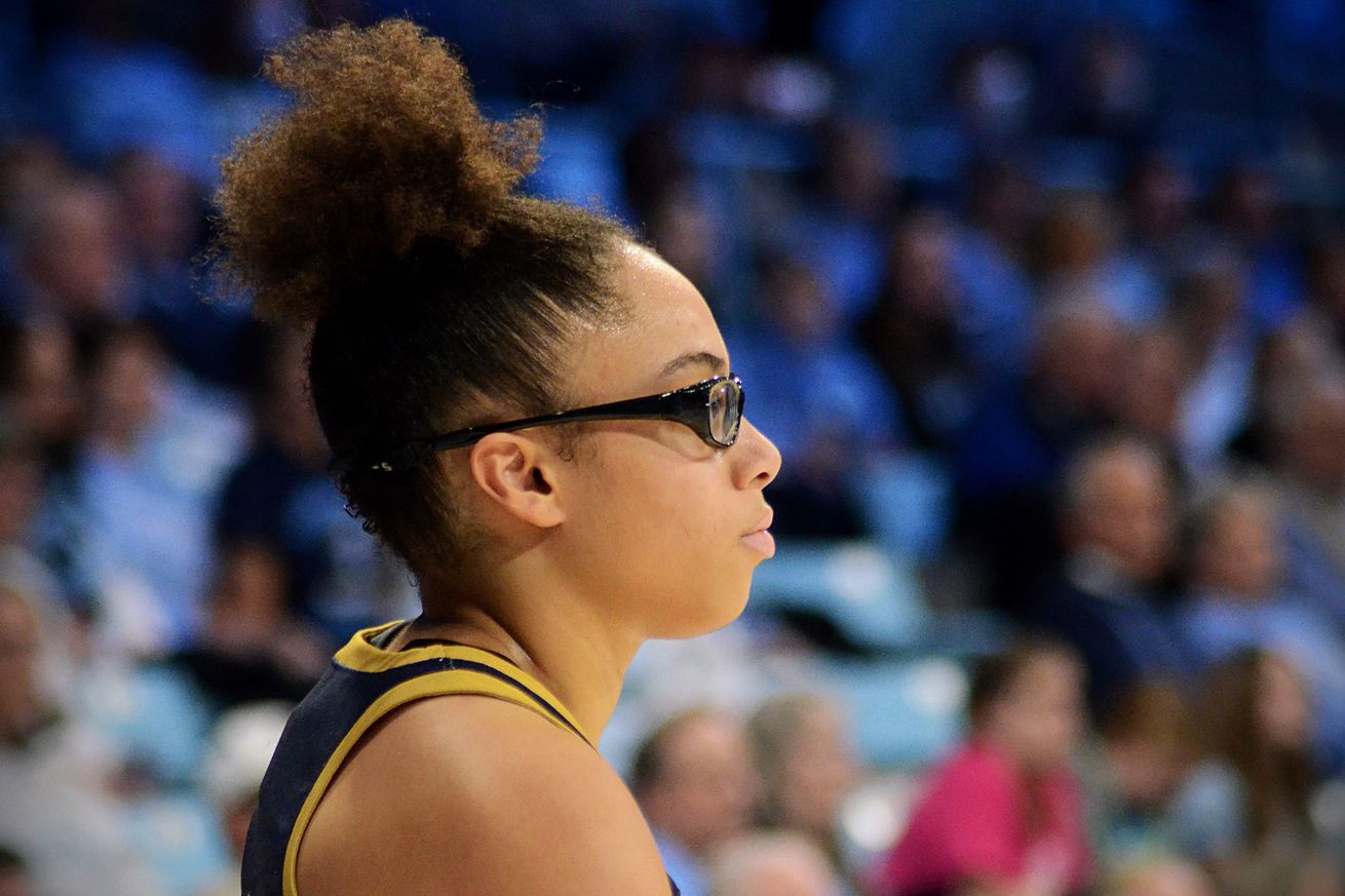 Notre Dame guard Olivia Miles plays against North Carolina on Jan. 5, 2025, in Chapel Hill, N.C.