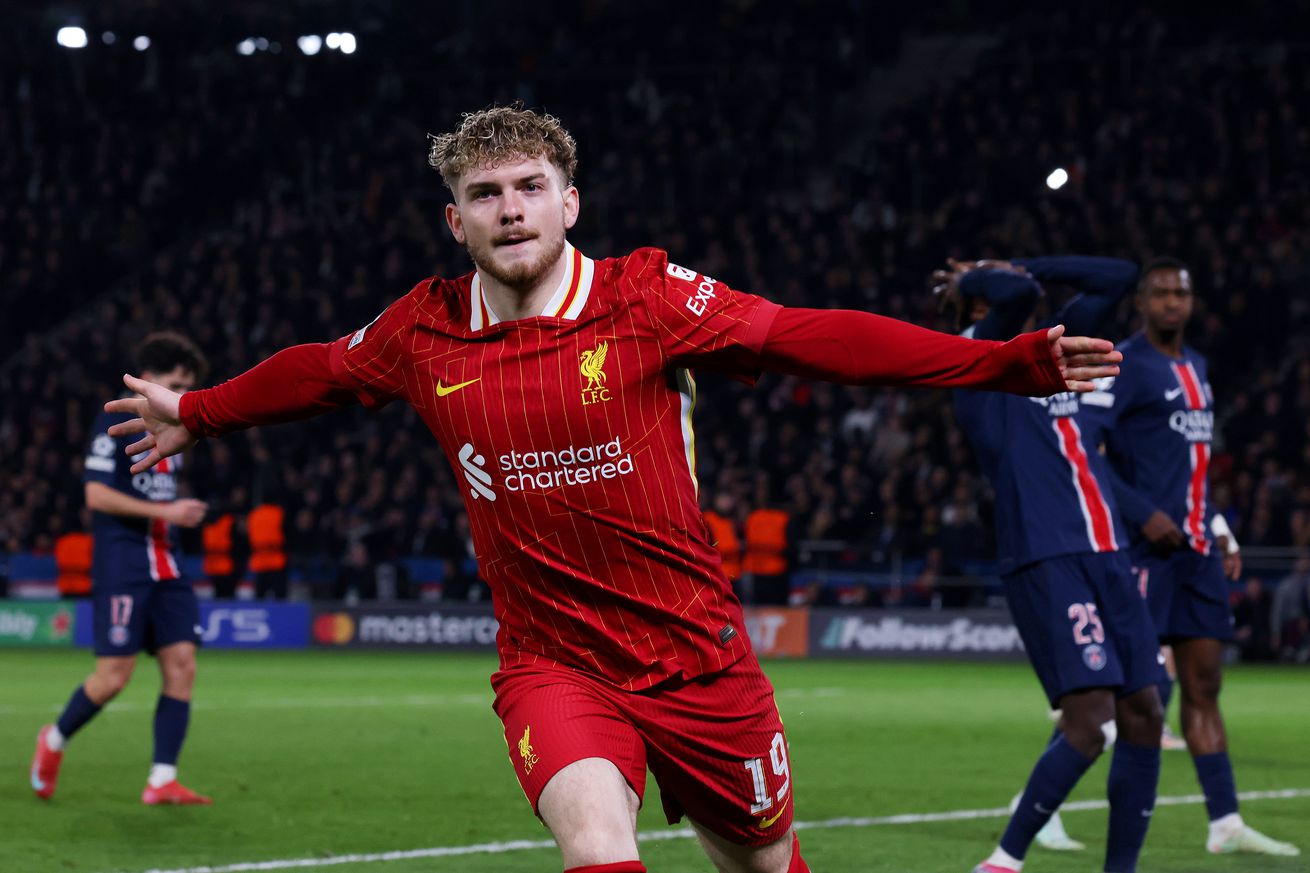 Paris Saint-Germain v Liverpool FC - UEFA Champions League 2024/25 Round of 16 First Leg