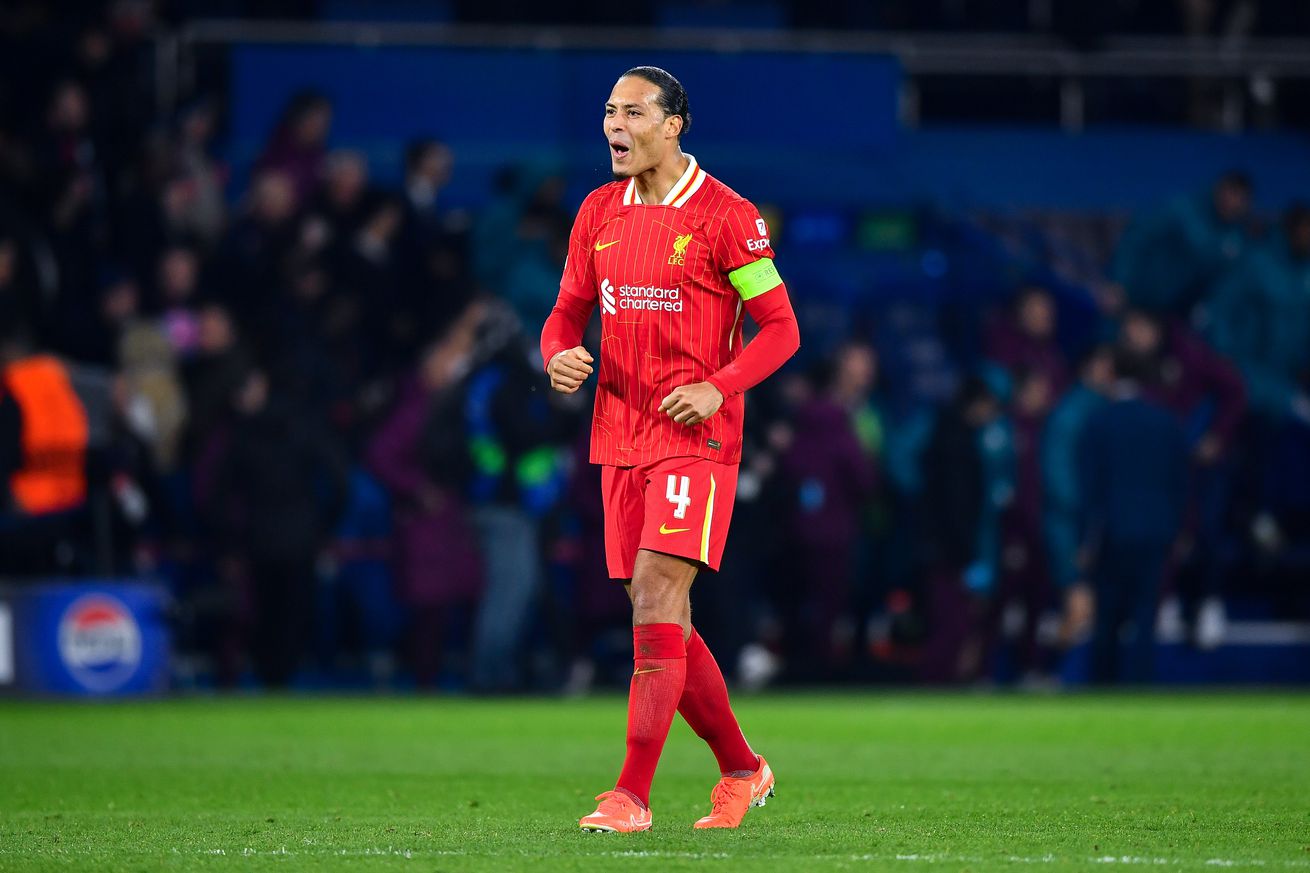 Paris Saint-Germain v Liverpool FC - UEFA Champions League 2024/25 Round of 16 First Leg