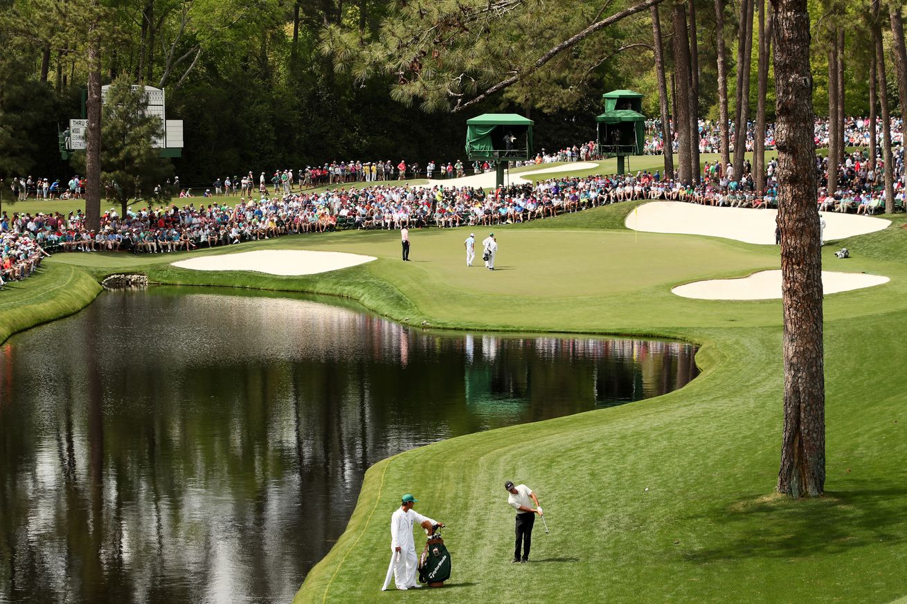 16th hole, Augusta National, The Masters