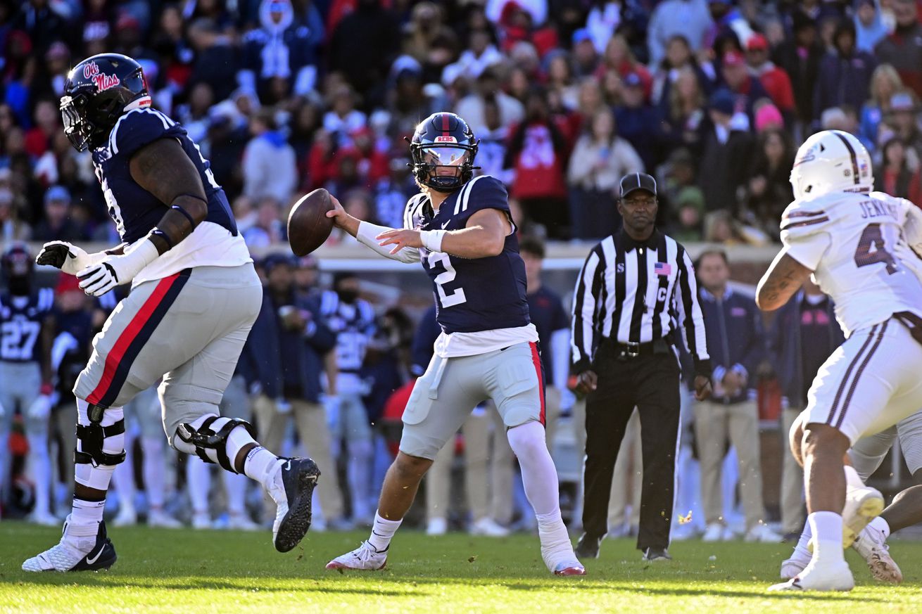 NCAA Football: Mississippi State at Mississippi