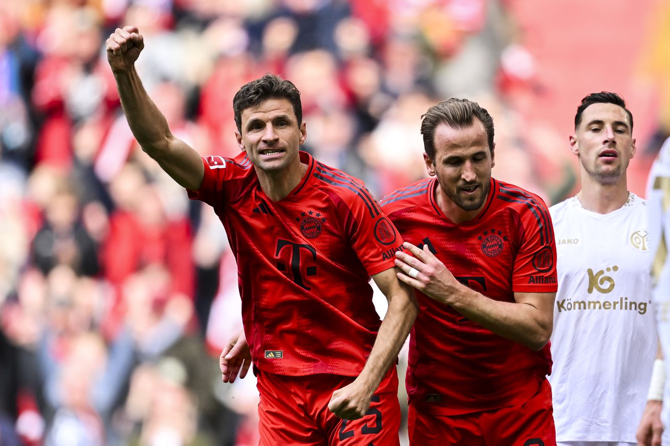 FC Bayern München v 1. FSV Mainz 05 - Bundesliga