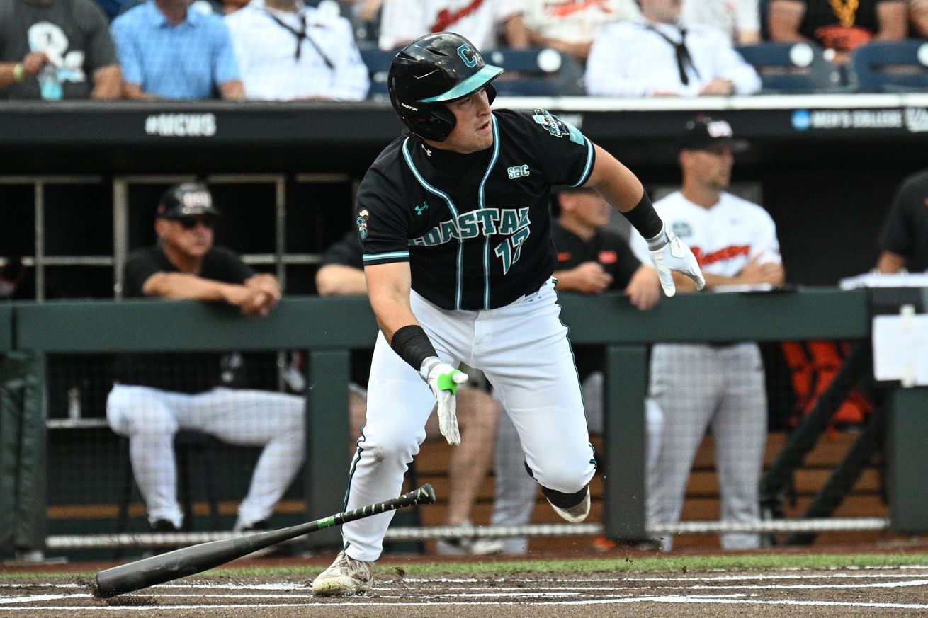 NCAA Baseball: College World Series-Coastal Carolina v Oregon State