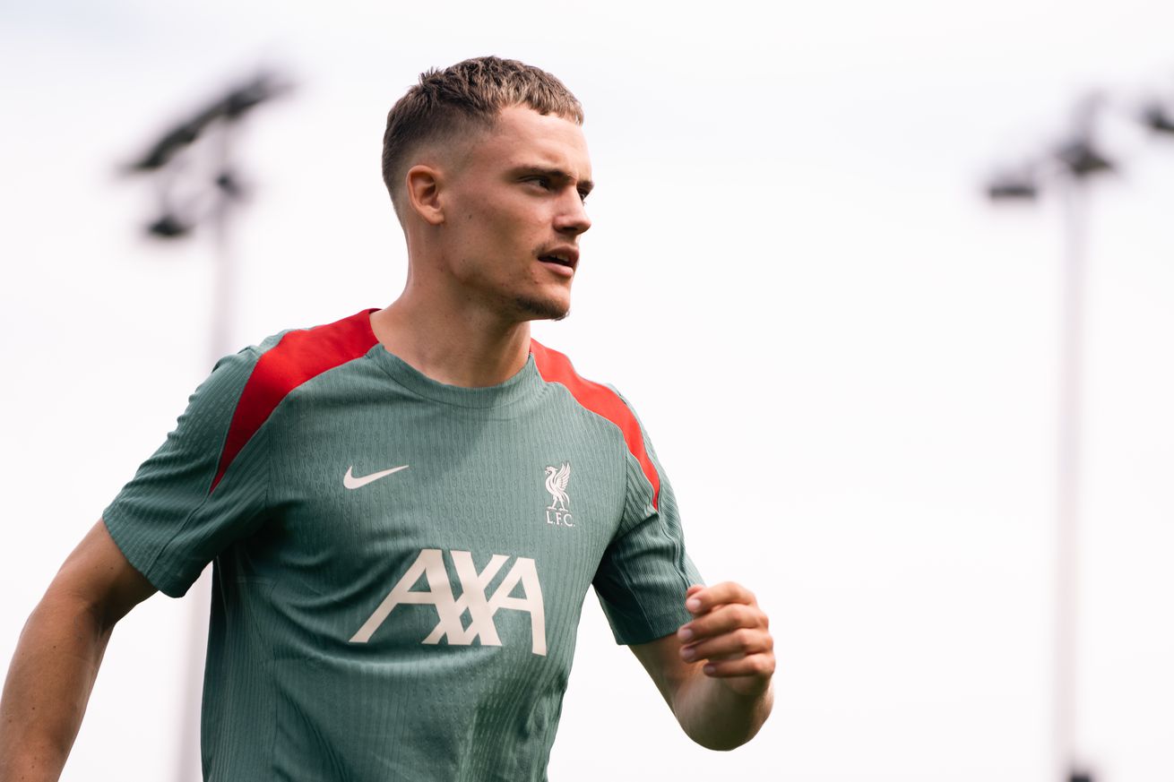 Liverpool Unveil New Signing Florian Wirtz
