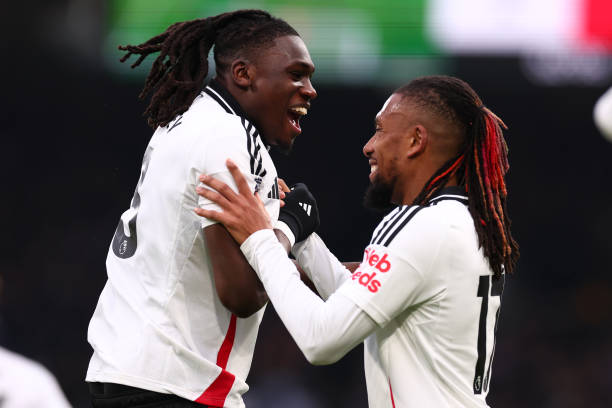 Alex Iwobi and Calvin Bassey