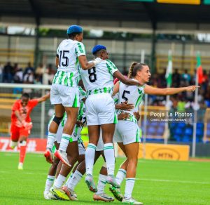 Nigeria's Super Falcons vs Benin Republic, 2026 WAFCON Qualifiers