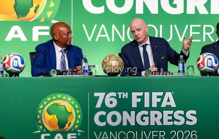 CAF, FIFA, UEFA, Duke Udi, Giannis Infantino