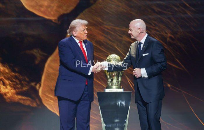 Donald Trump, Giannis Infantino, Folarin Balogun, FIFA, 2026 FIFA World Cup, United States of America, Belgium, Bosnia